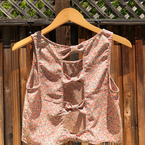 Soprano Floral Print Crop Top - Picture 4 of 4